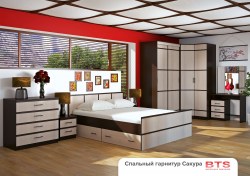 Спальный гарнитур Сакура